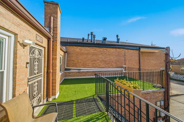 a view of a house with a staircase