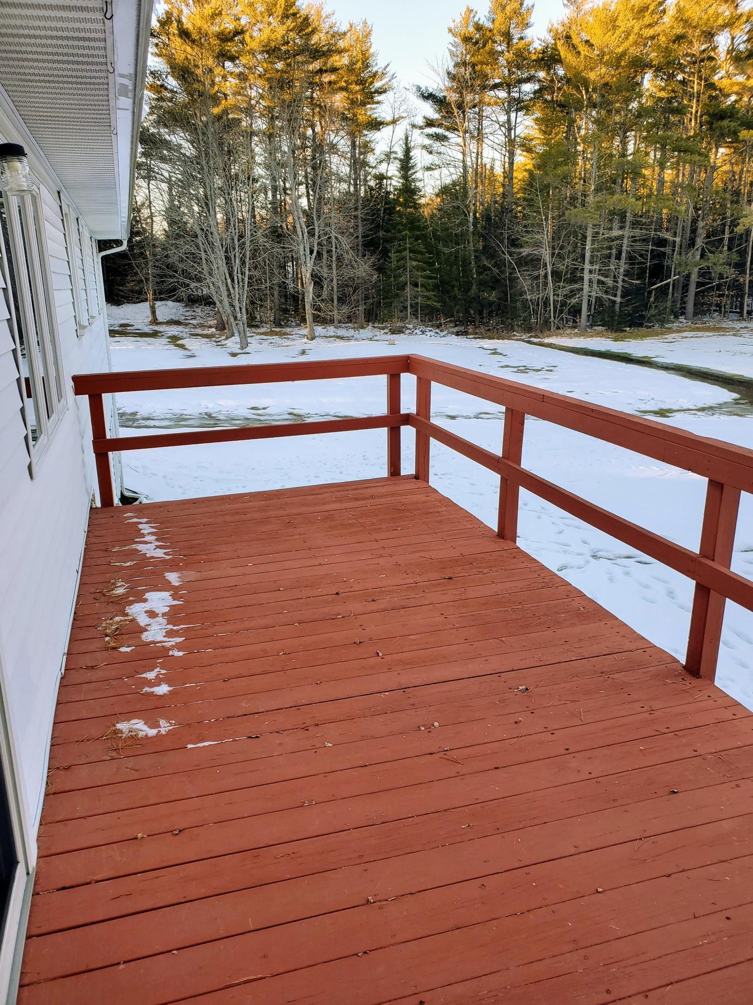 1074 China Road Winslow, ME 04901 - Photo 28 of 35 28 back deck