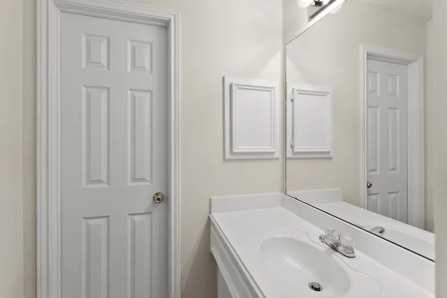 a bathroom with a sink and a tub