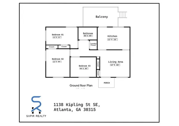 $1,700 | 1138 Kipling Street Southeast, Atlanta, GA 30315