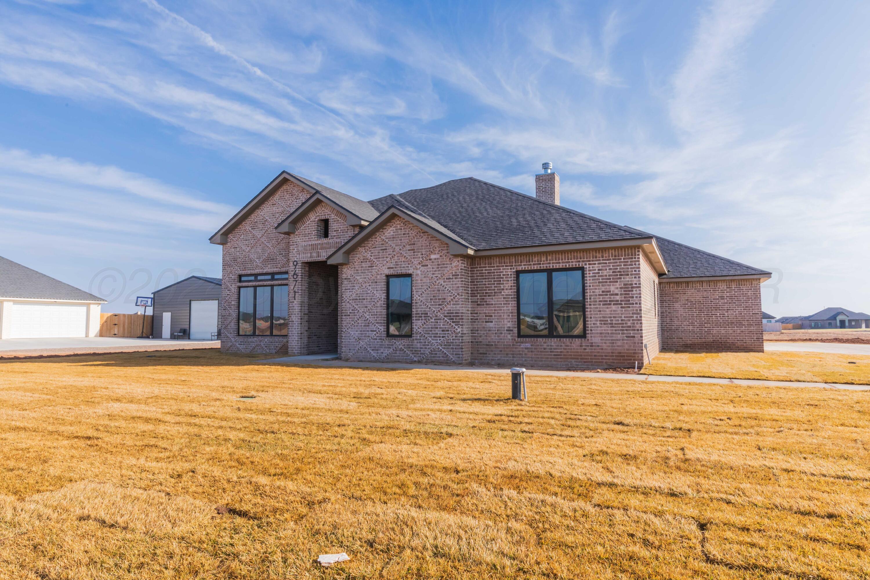 9671 Garrison Creek Drive Amarillo, TX 79119 - Photo 4 of 68 FRONT VIEW 3