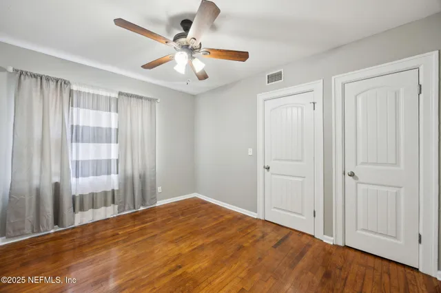 a view of a livingroom with a window