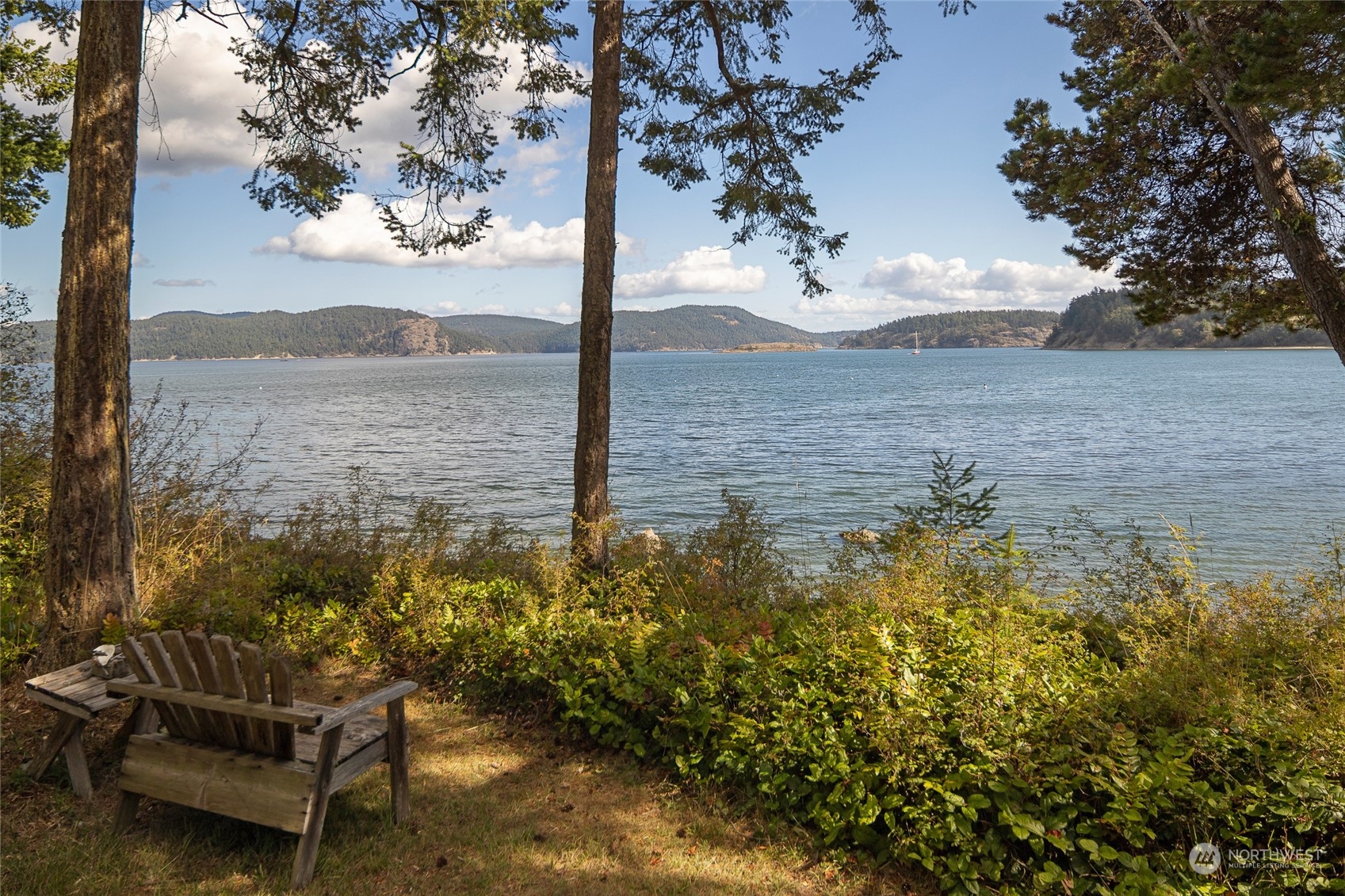 1045 Port Stanley Road Lopez Island, WA 98261 - Photo 27 of 40 a view of lake with mountain