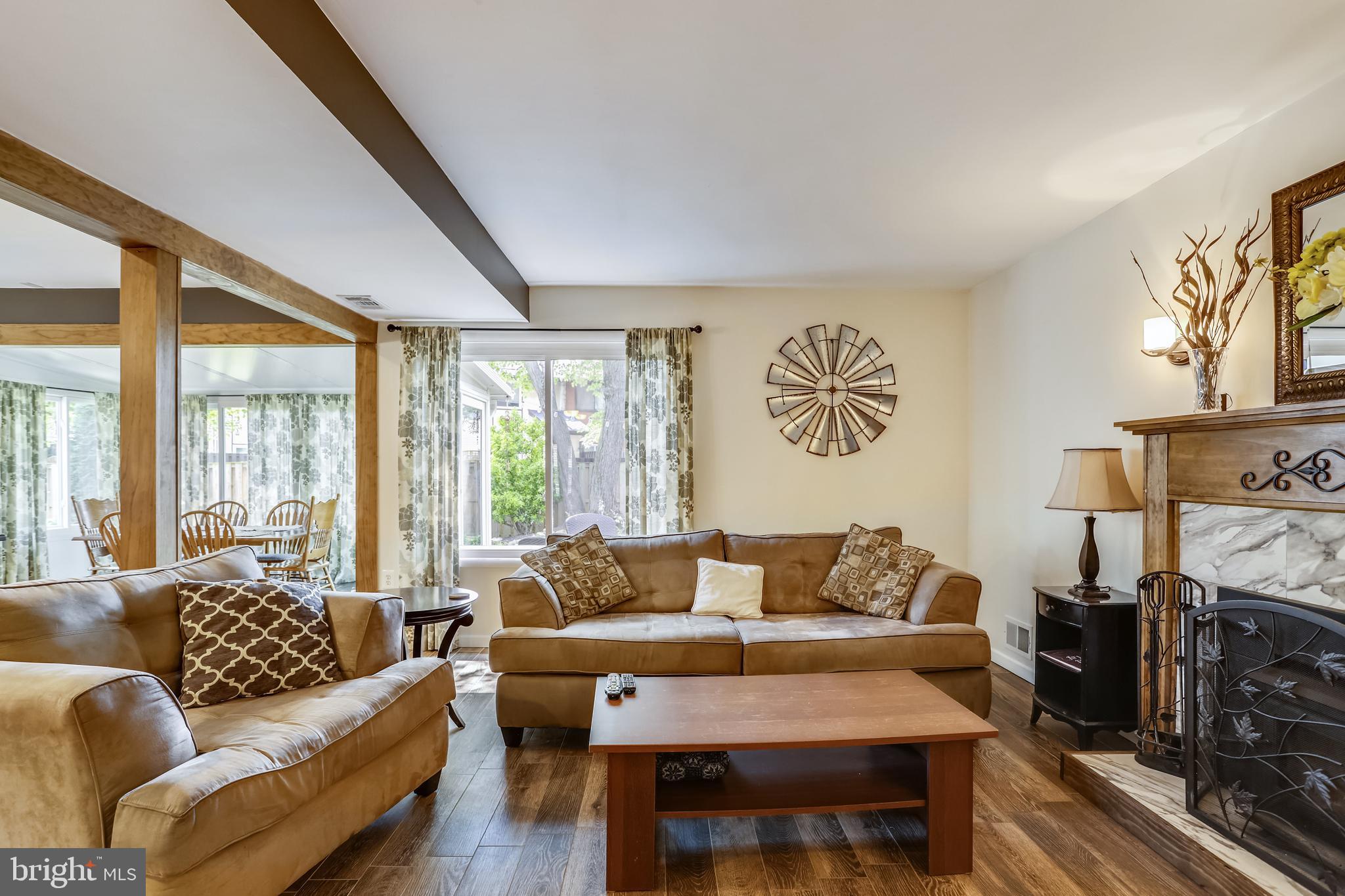 49 Thrush Road Sterling, VA 20164 - Photo 23 of 62 Family room with wood burning fireplace