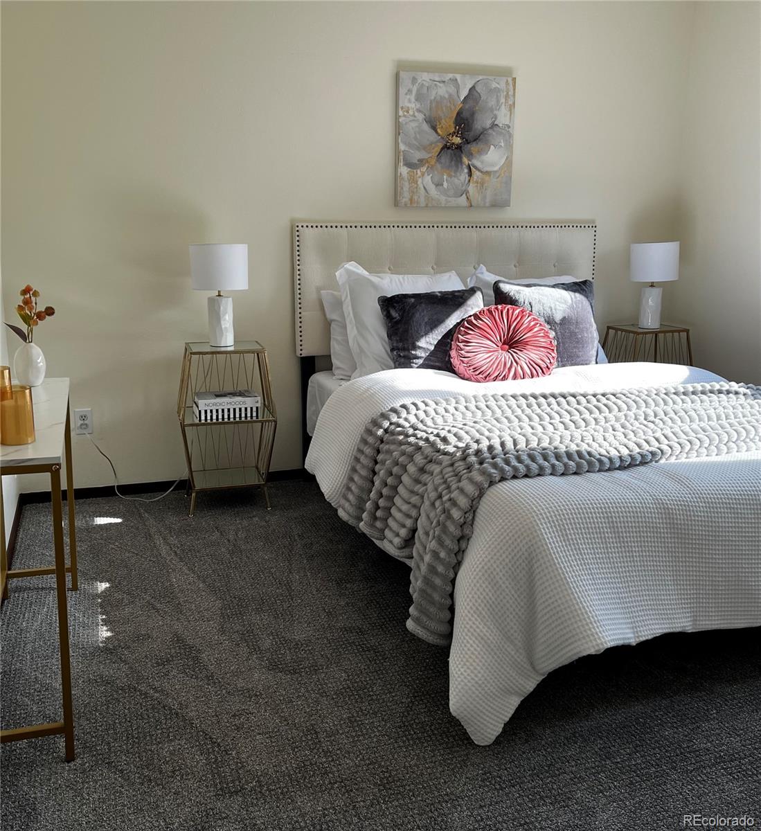 1810 Winnebago Road Colorado Springs, CO 80915 - Photo 16 of 19 a bedroom with a bed and window