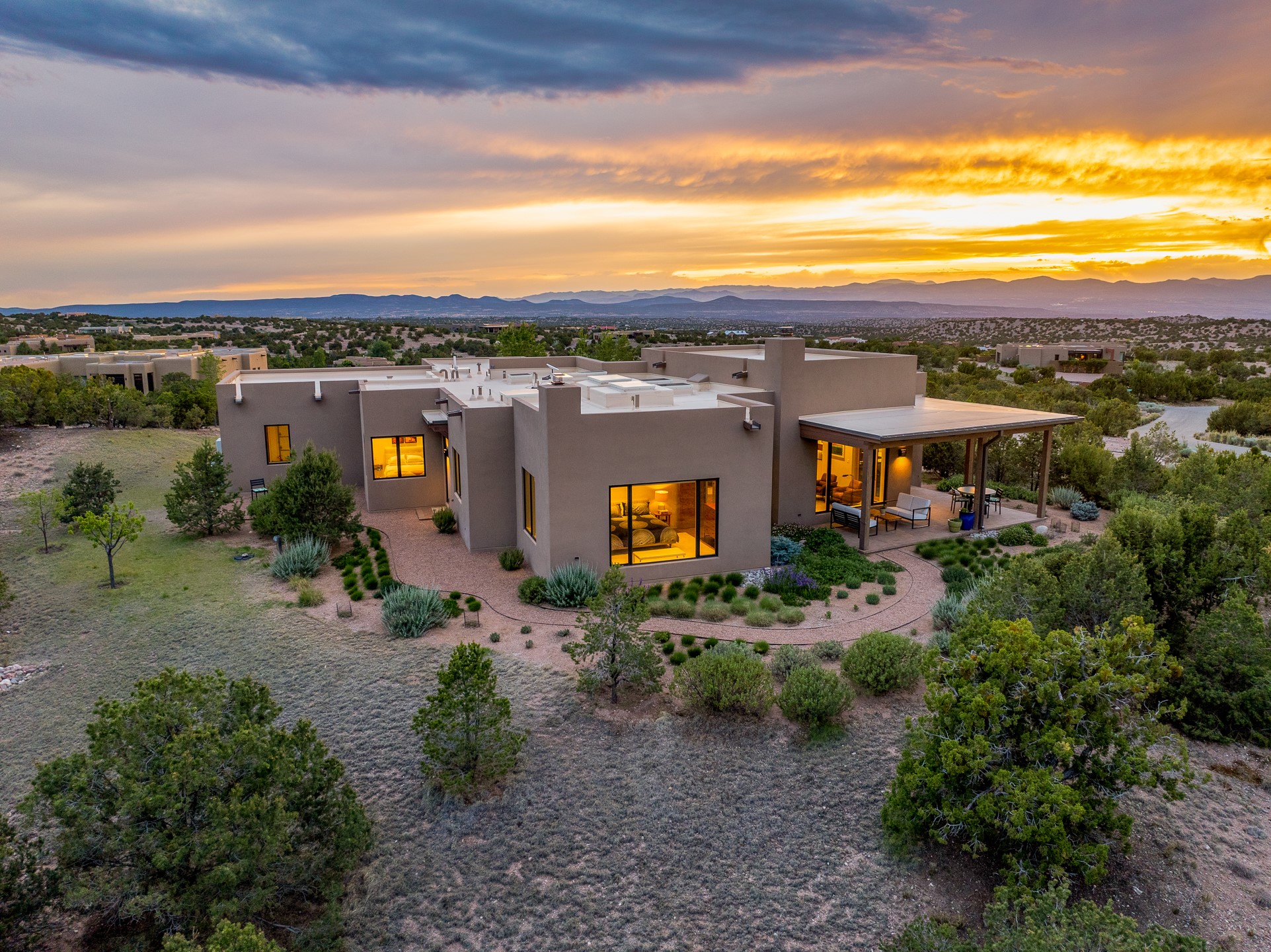 31 Sundance Ridge Circle Santa Fe, NM 87506 - Photo 1 of 57 Sunset Views