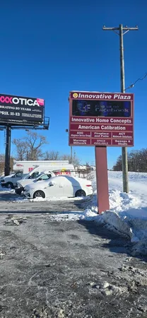 a view of a house with a park