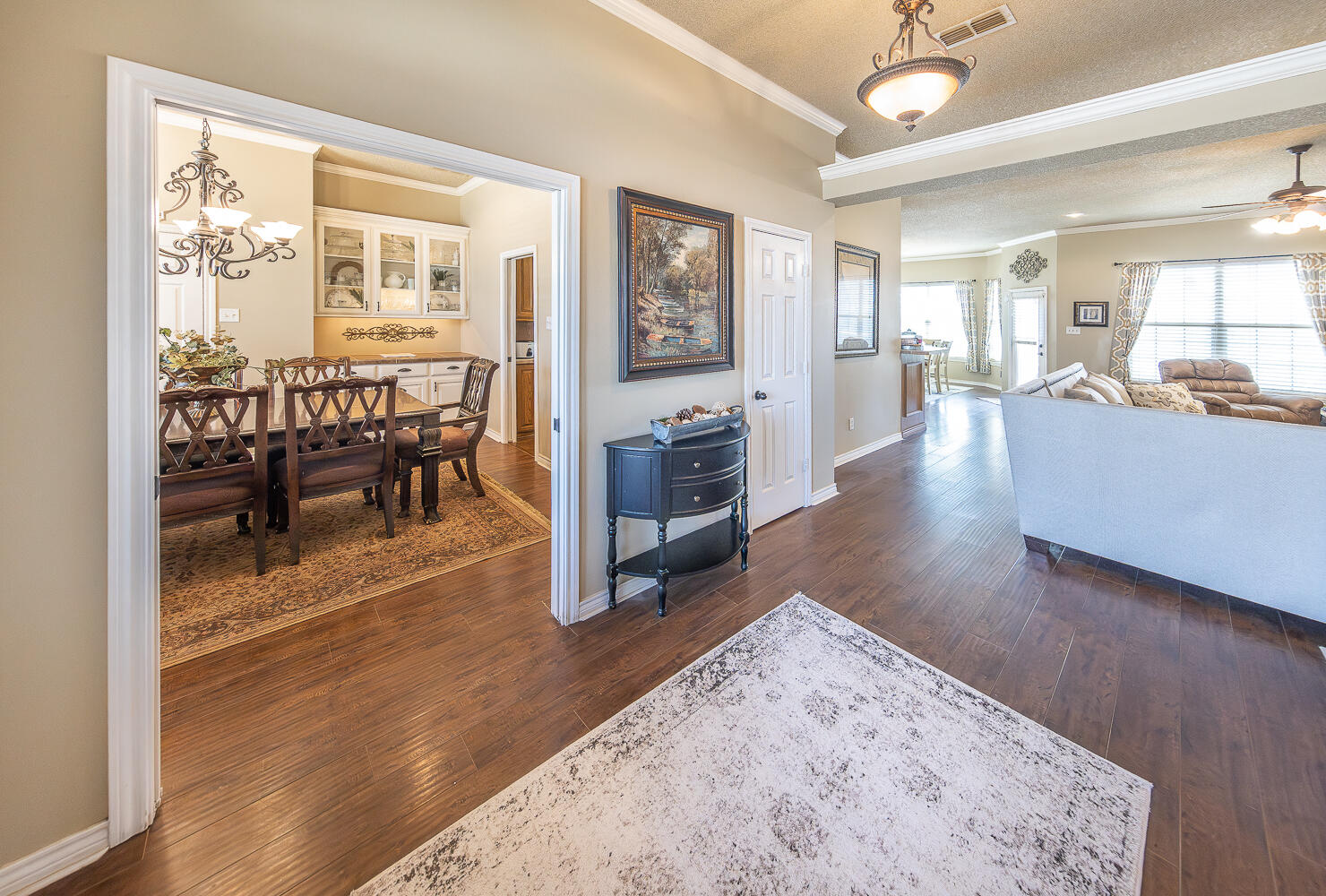 6309 County Road 7470 Lubbock, TX 79424 - Photo 12 of 41 a living room with furniture and a large window