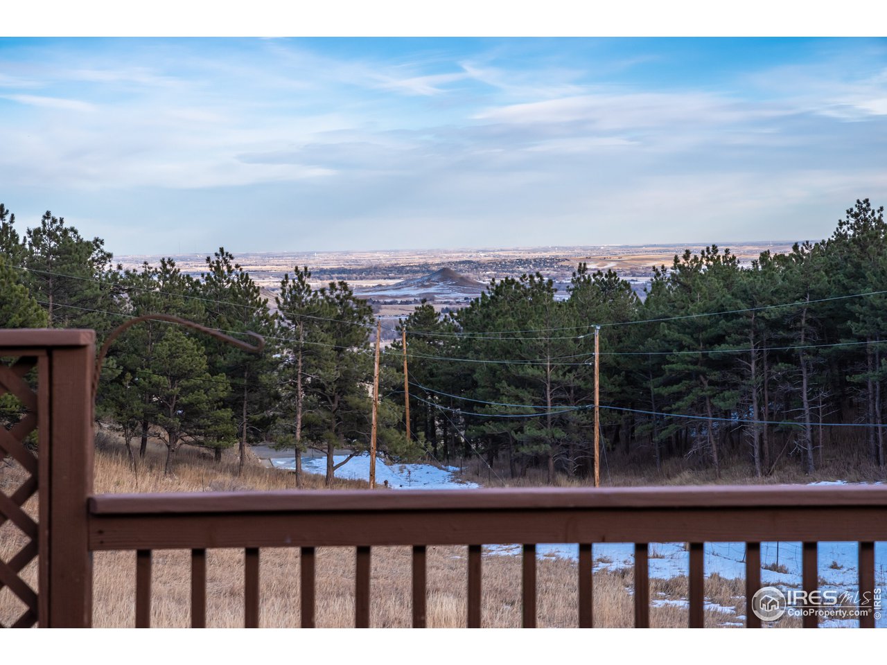 8324 West Fork Road Boulder, CO 80302 - Photo 32 of 38 a view of a lake from a balcony