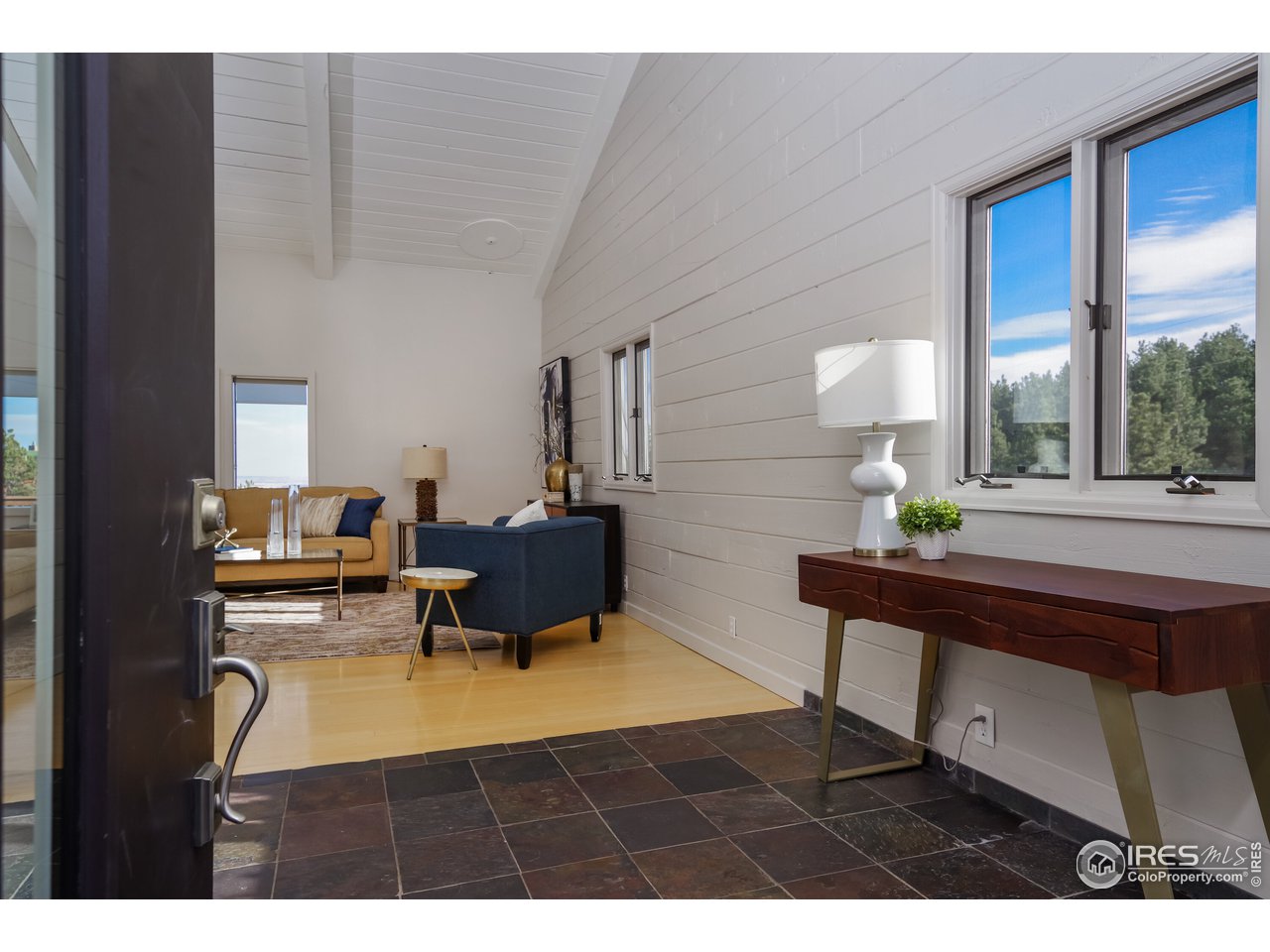 8324 West Fork Road Boulder, CO 80302 - Photo 5 of 38 a living room with furniture a table and a potted plant