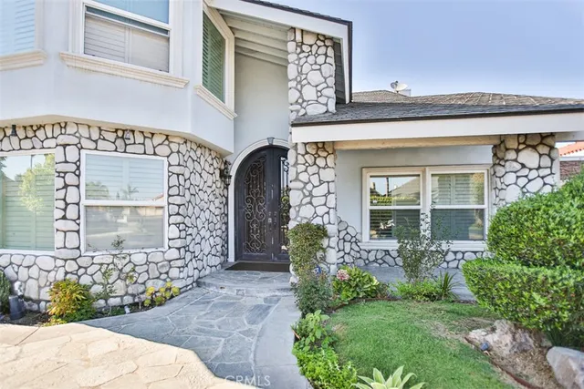 front view of a house