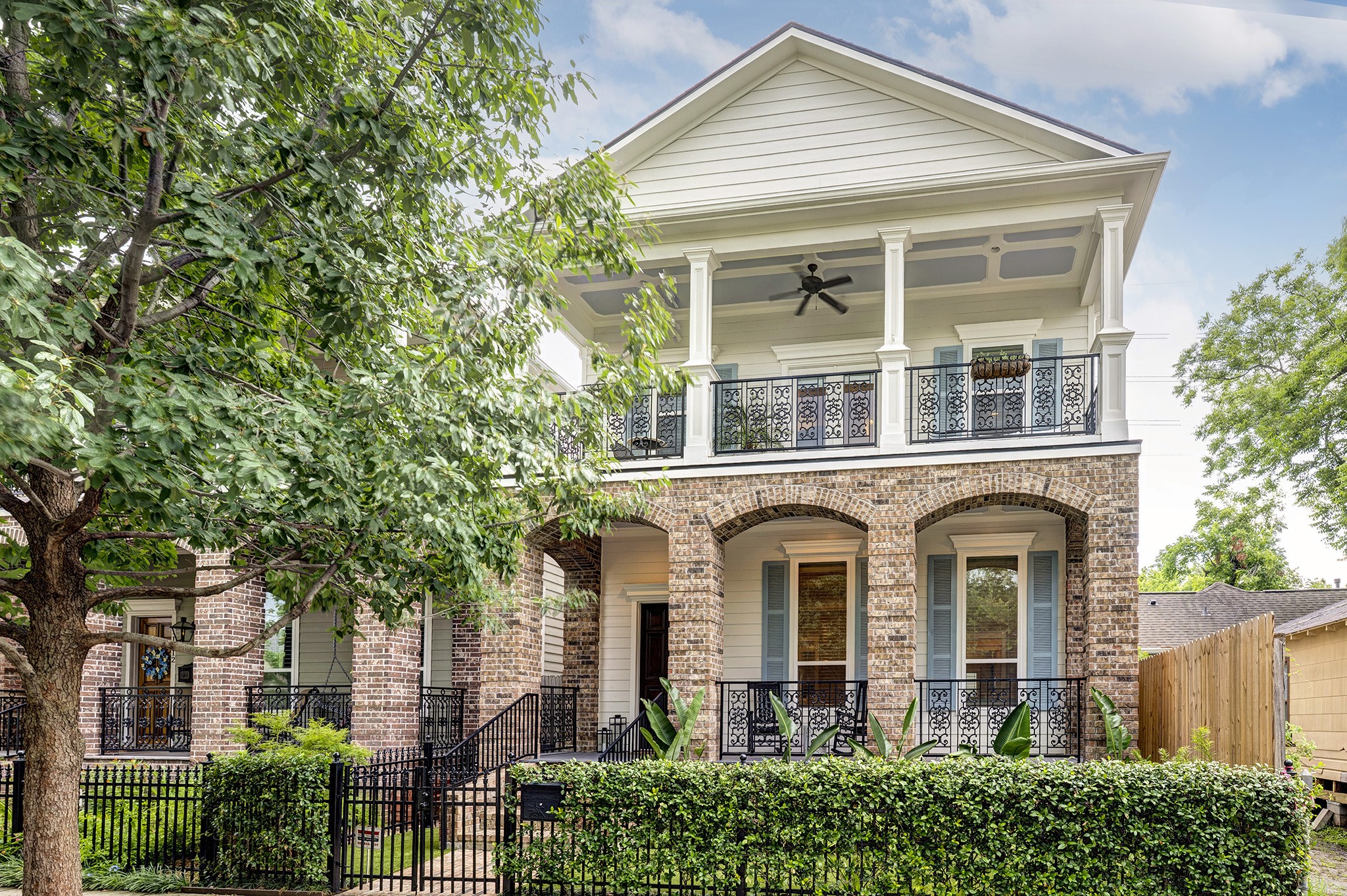 front view of a house