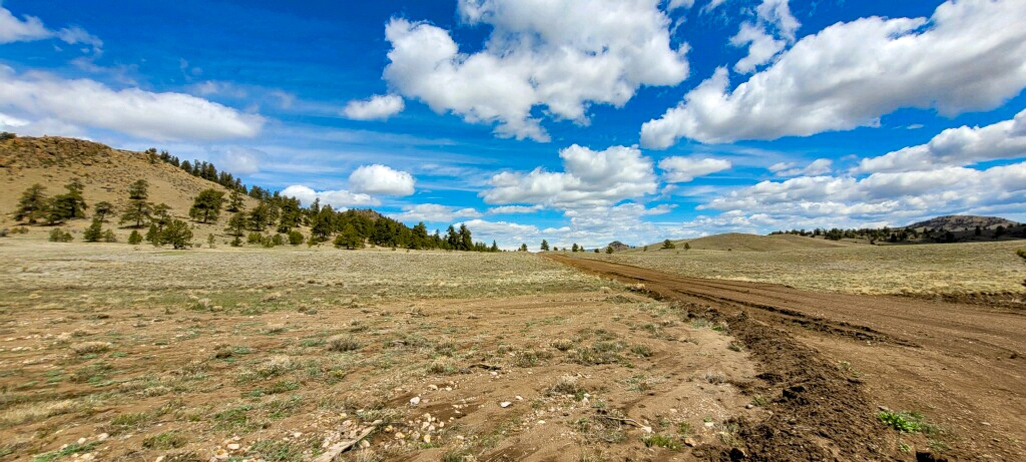 Tbd Tbd Black Beaver Rd/ Keechi Road Hartsel, CO 80449 - Photo 13 of 28 Groun Level view from the Corner of Black Beaver Rd & Keechi Rd