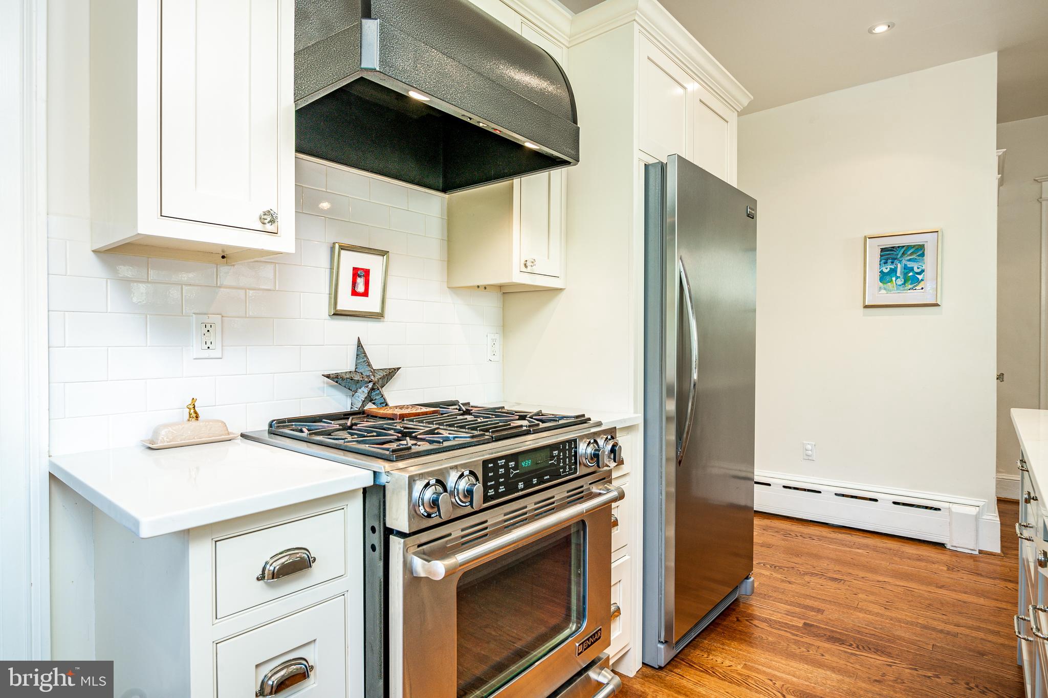 3806 Military Road Northwest Washington, DC 20015 - Photo 13 of 50 Stainless appliances include a new refrigerator
