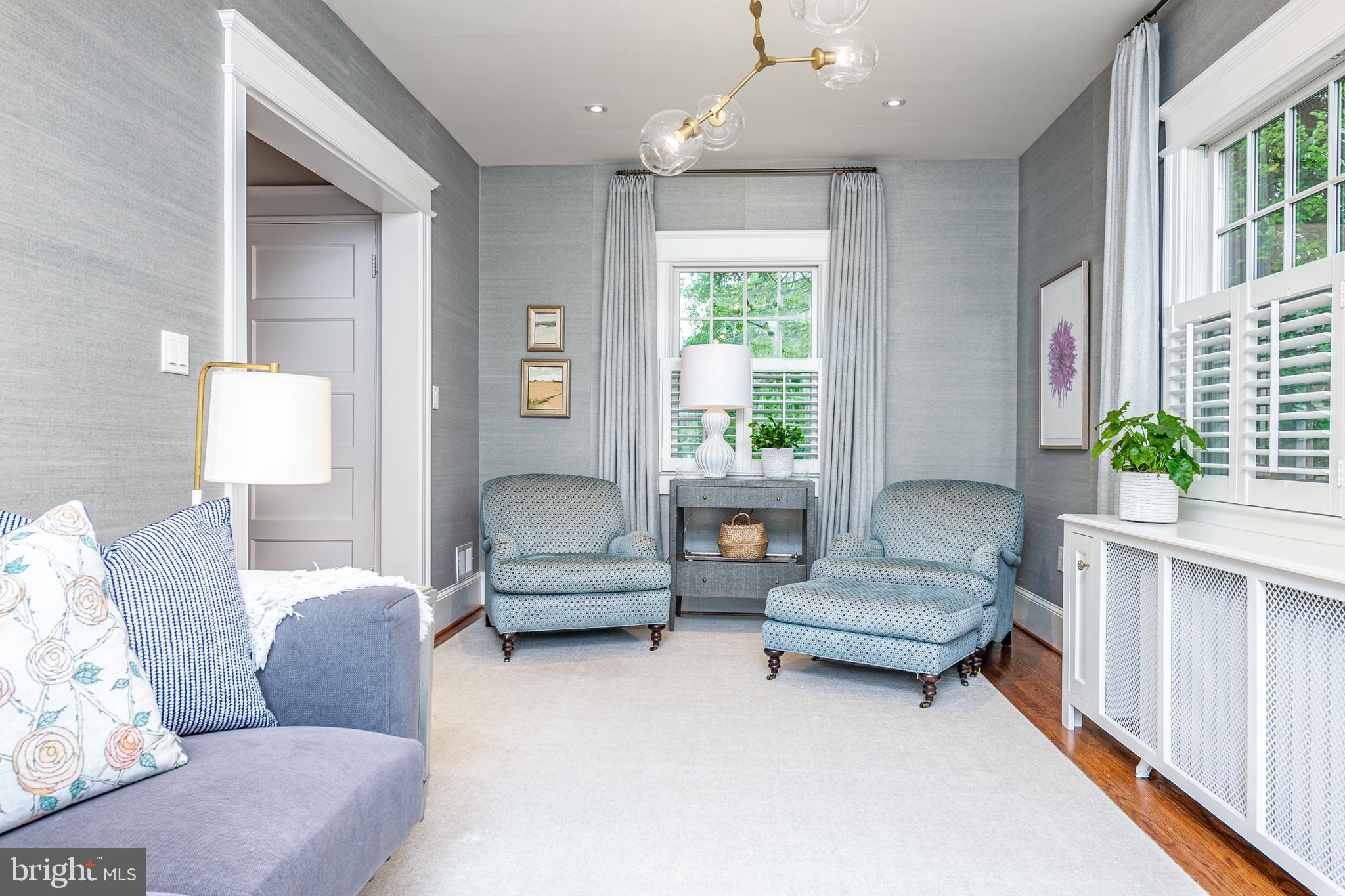 3806 Military Road Northwest Washington, DC 20015 - Photo 19 of 50 Serene space with plantation shutters throughout