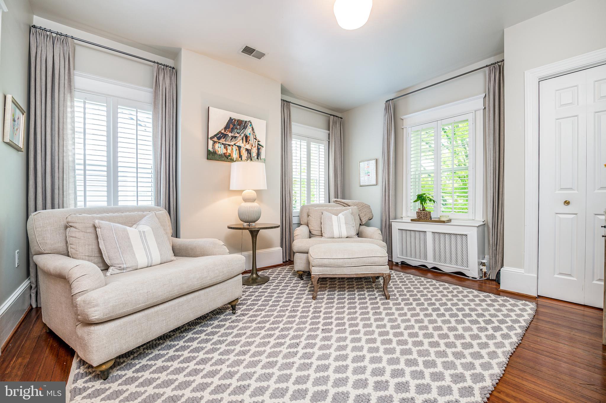 3806 Military Road Northwest Washington, DC 20015 - Photo 21 of 50 Elegant sitting room to accompany primary bedroom
