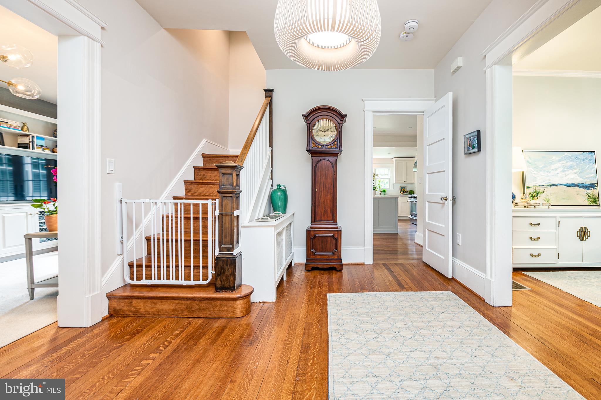 3806 Military Road Northwest Washington, DC 20015 - Photo 4 of 50 Inviting and grand entry foyer