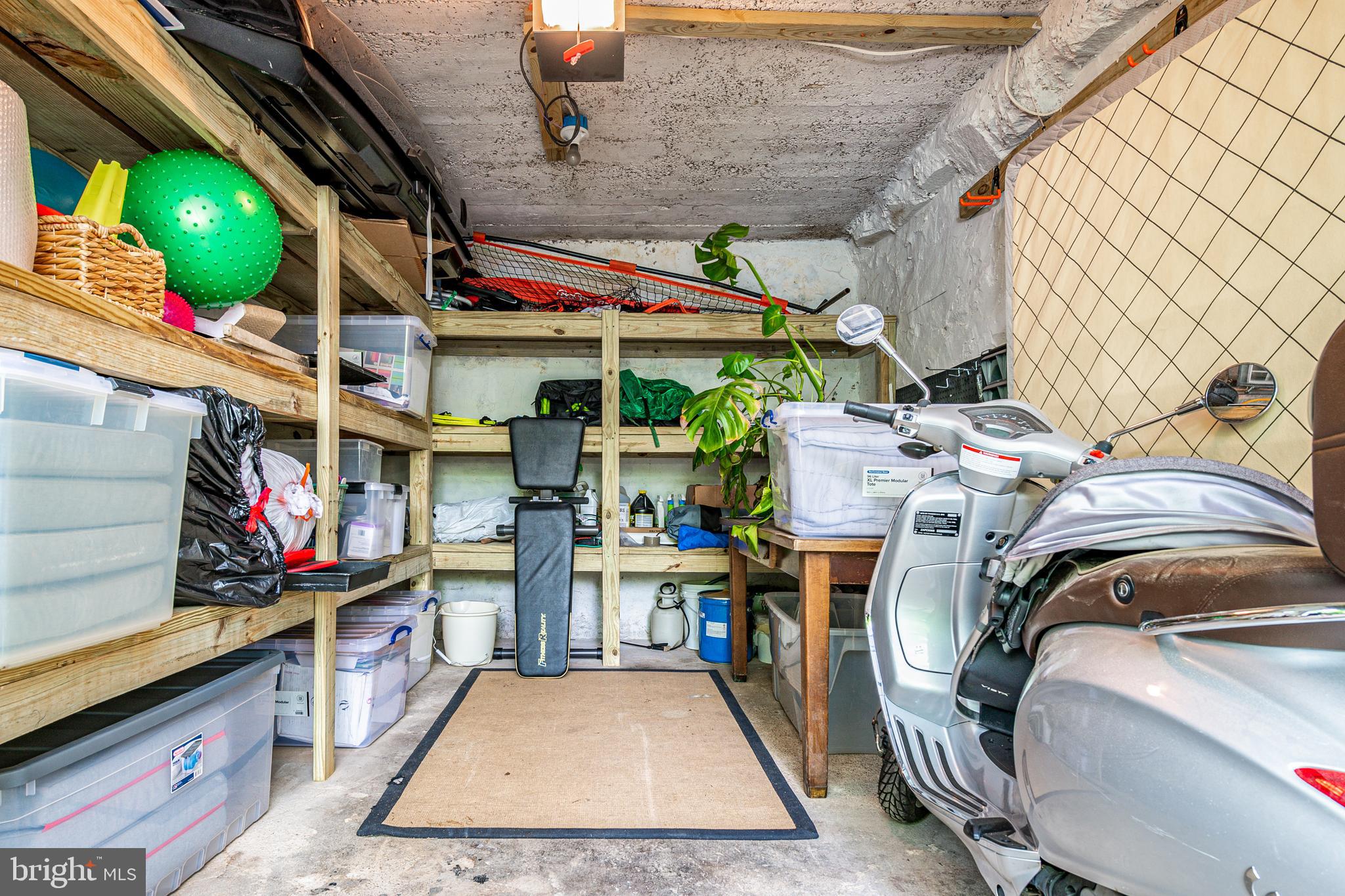 3806 Military Road Northwest Washington, DC 20015 - Photo 39 of 50 Garage with custom shelving