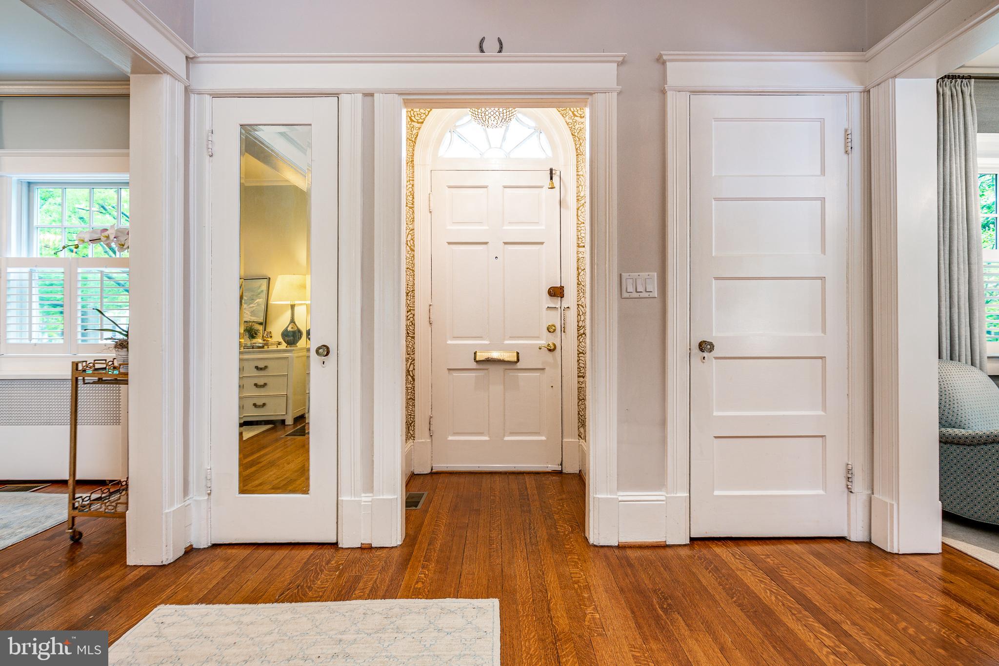 3806 Military Road Northwest Washington, DC 20015 - Photo 5 of 50 Spacious coat closets flank the front door
