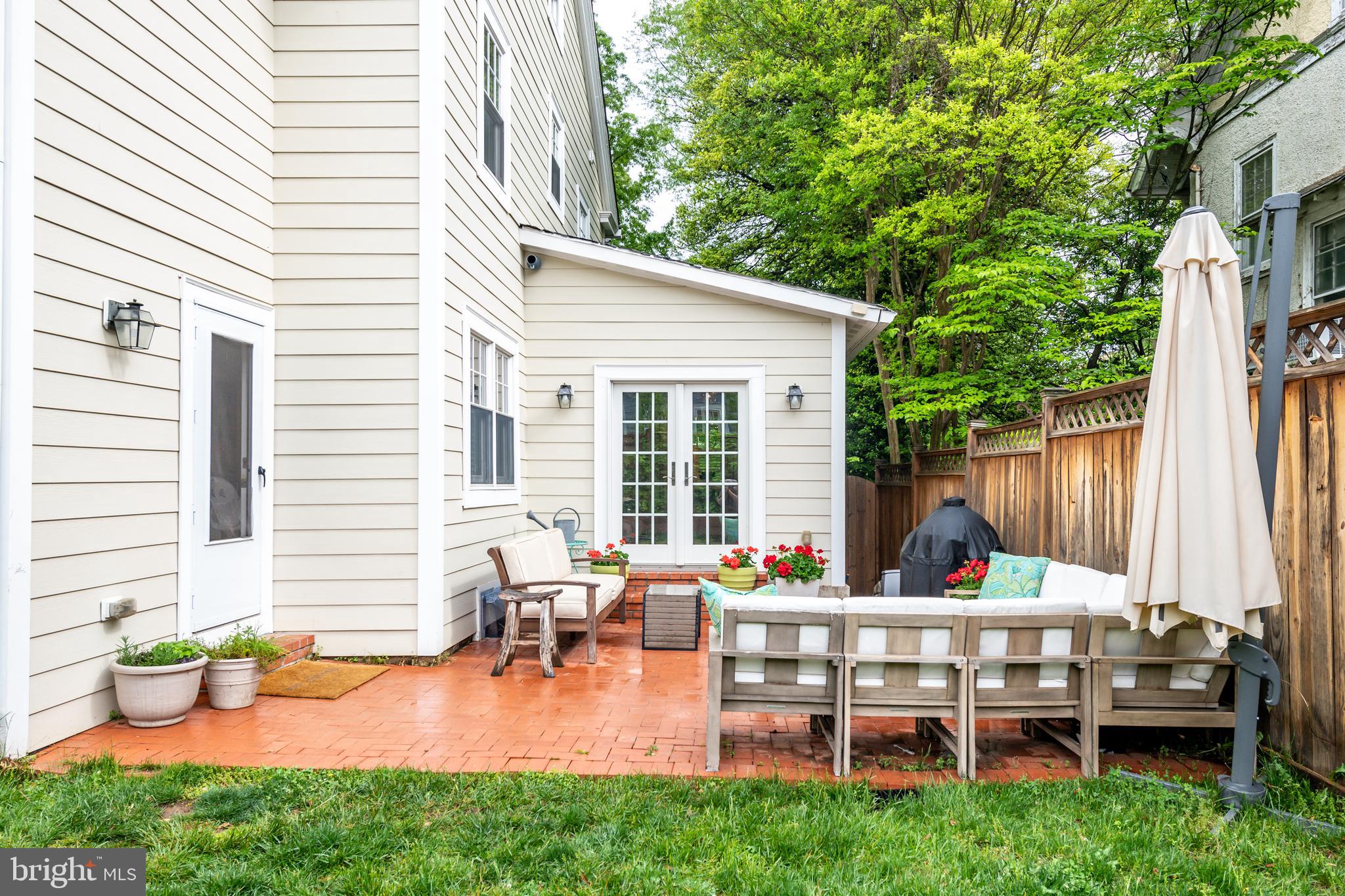 3806 Military Road Northwest Washington, DC 20015 - Photo 42 of 50 Large brick patio perfect for entertaining