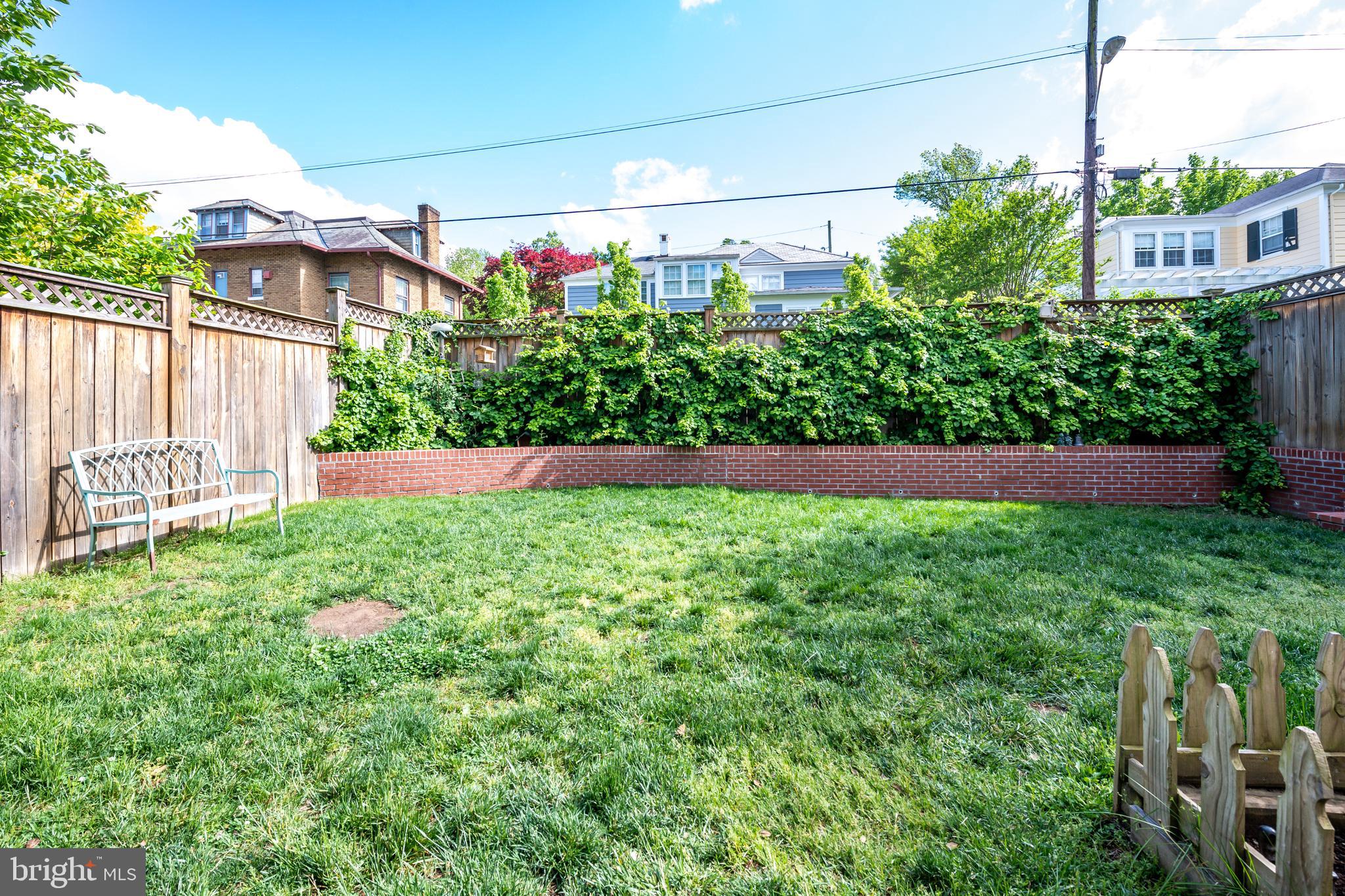 3806 Military Road Northwest Washington, DC 20015 - Photo 45 of 50 Newly built retaining wall and updated drainage