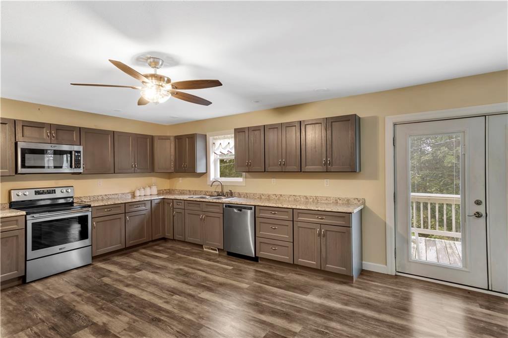 1225 Mercer Road Ellwood City, PA 16117 - Photo 11 of 36 Expansive countertops provide ample room for meal prep and hosting.