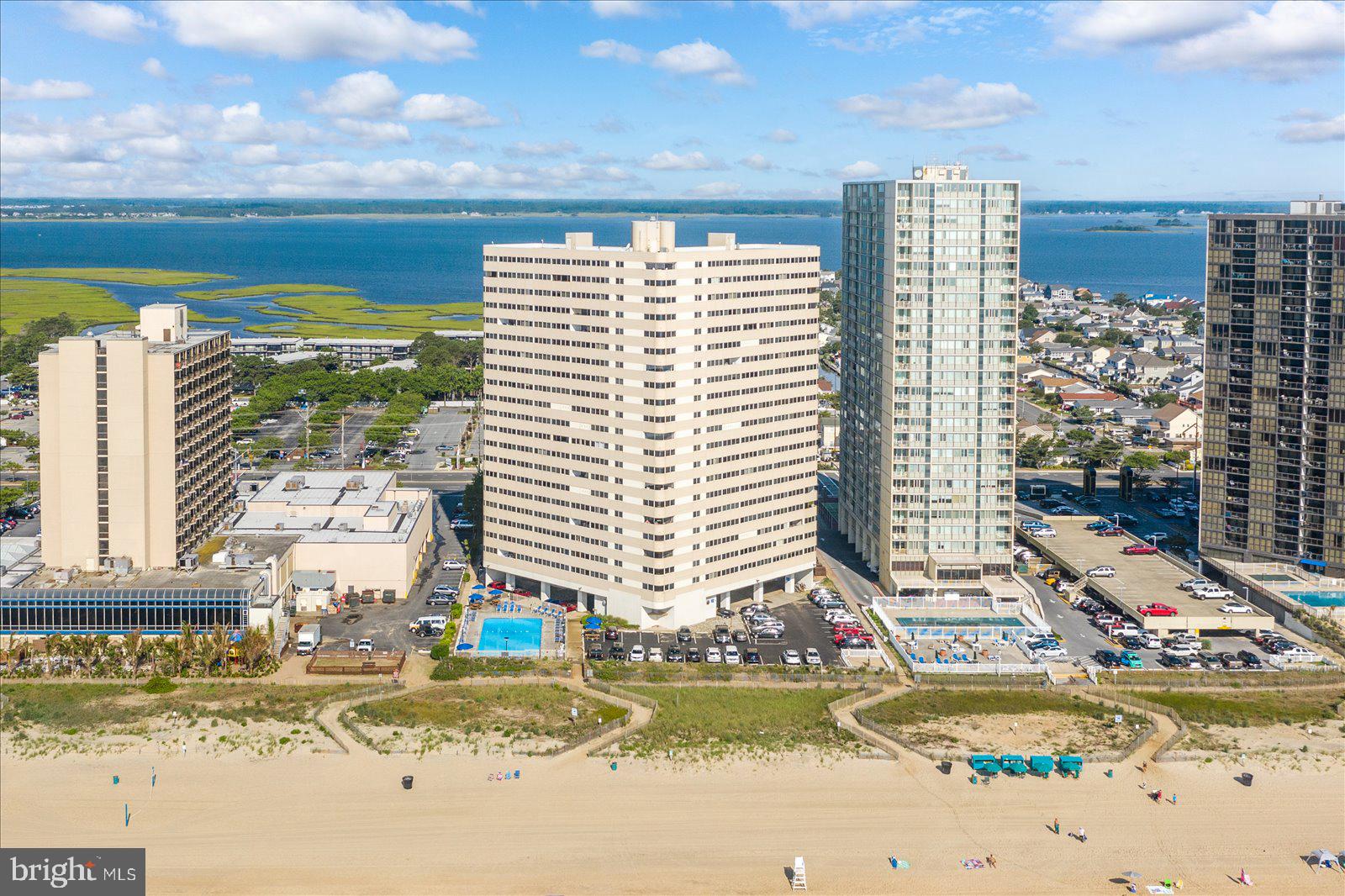 10300 Coastal Highway, Unit 1808 Ocean City, MD 21842 - Photo 39 of 47 a view of swimming pool with outdoor seating