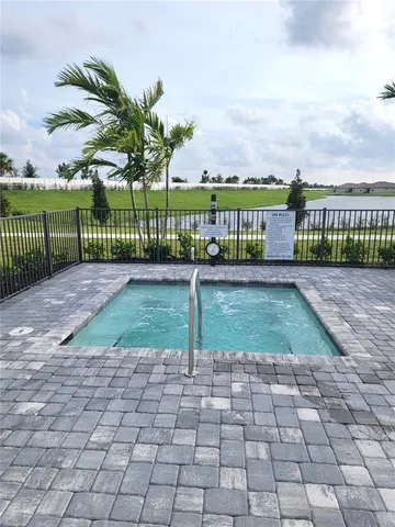 a view of a volley ball court