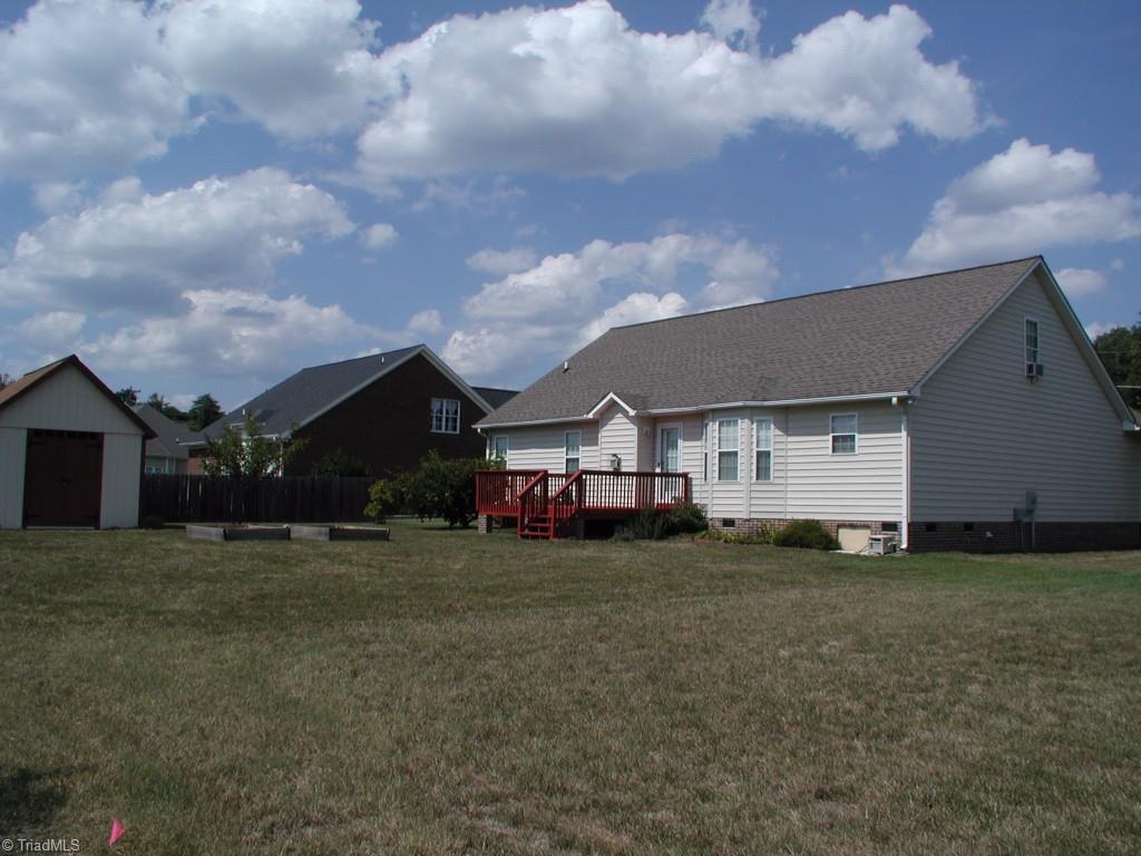1107 Noah Road Graham, NC 27253 - Photo 24 of 24 Great Back Yard w/Deck
