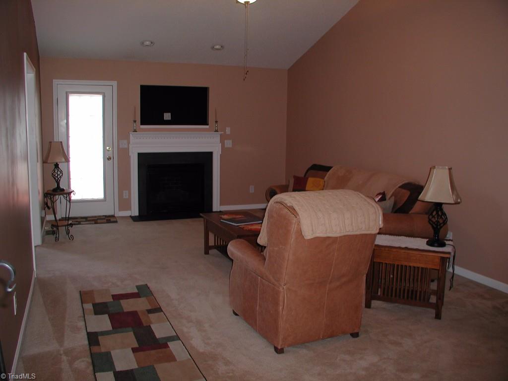 1107 Noah Road Graham, NC 27253 - Photo 6 of 24 Great Room w/Vaulted Ceiling