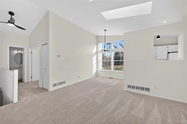 a view of livingroom with hardwood floor and entryway