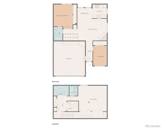 a picture of a floor plan