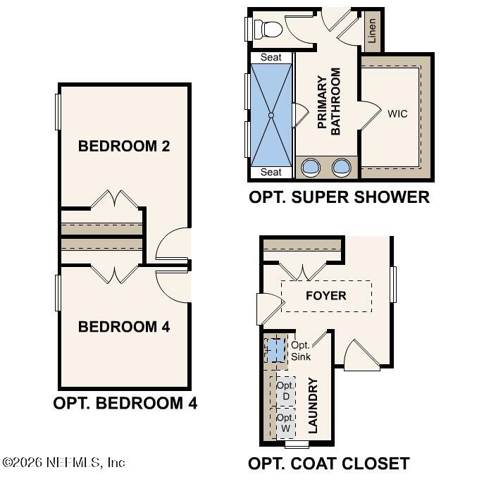1351 Ribbon Place Palm Coast, FL 32164 - Photo 3 of 20 Captiva-floor-1-options