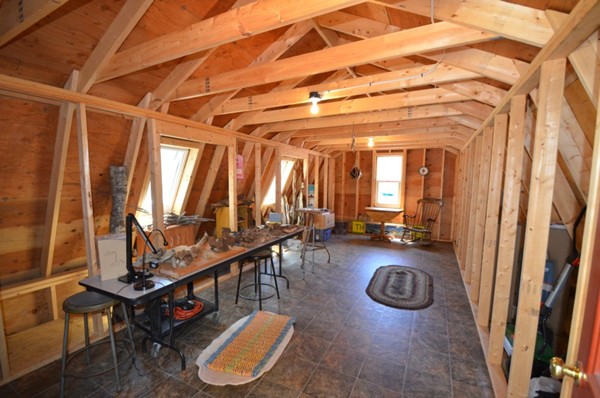 34 Chestnut Hill Road Leverett, MA 01054 - Photo 23 of 29 a room with gym equipment and next to a window
