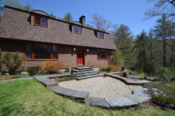 34 Chestnut Hill Road Leverett, MA 01054 - Photo 3 of 29 a view of a house with backyard and sitting area