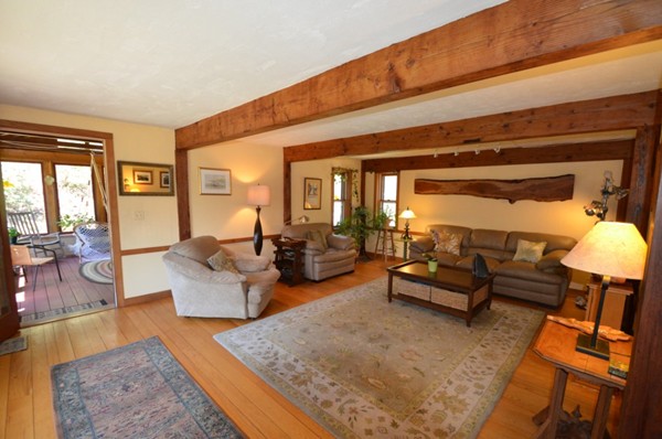 34 Chestnut Hill Road Leverett, MA 01054 - Photo 6 of 29 a living room with furniture and a couch