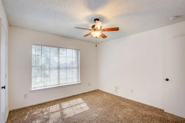 a window in an empty room