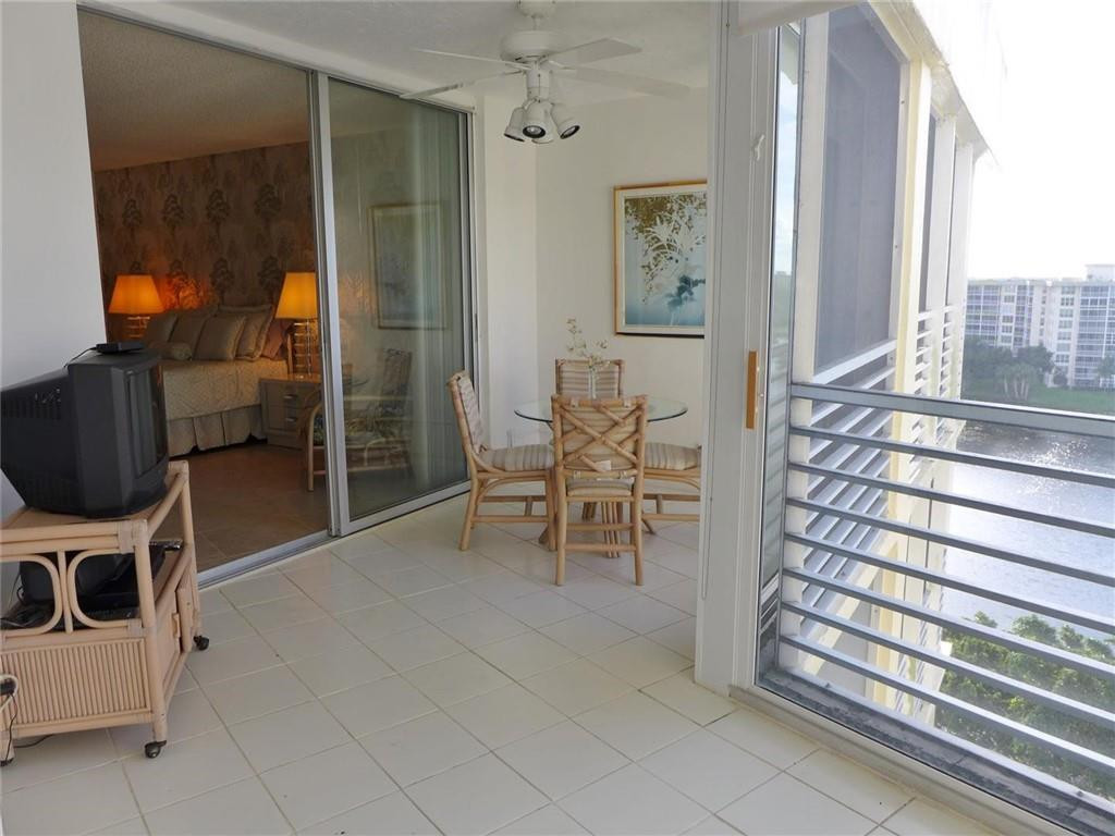 3095 North Course Drive, Unit 1005 Pompano Beach, FL 33069 - Photo 17 of 32 Expansive Patio area