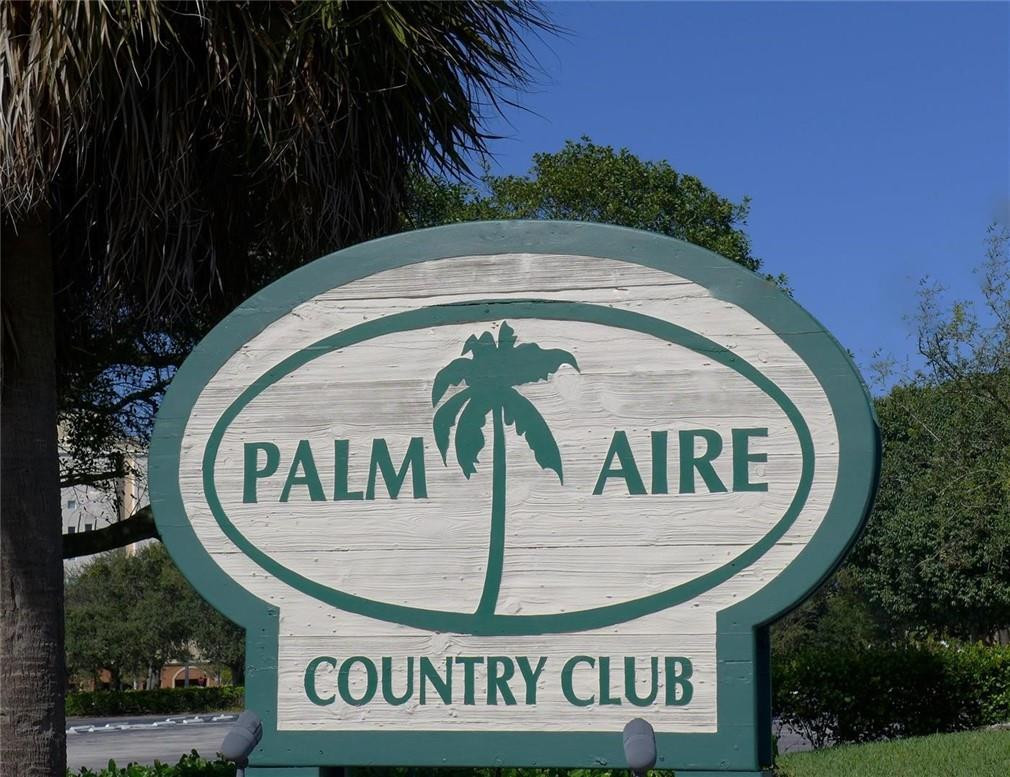3095 North Course Drive, Unit 1005 Pompano Beach, FL 33069 - Photo 32 of 32 Welcome to Palm Aire Country Club!
