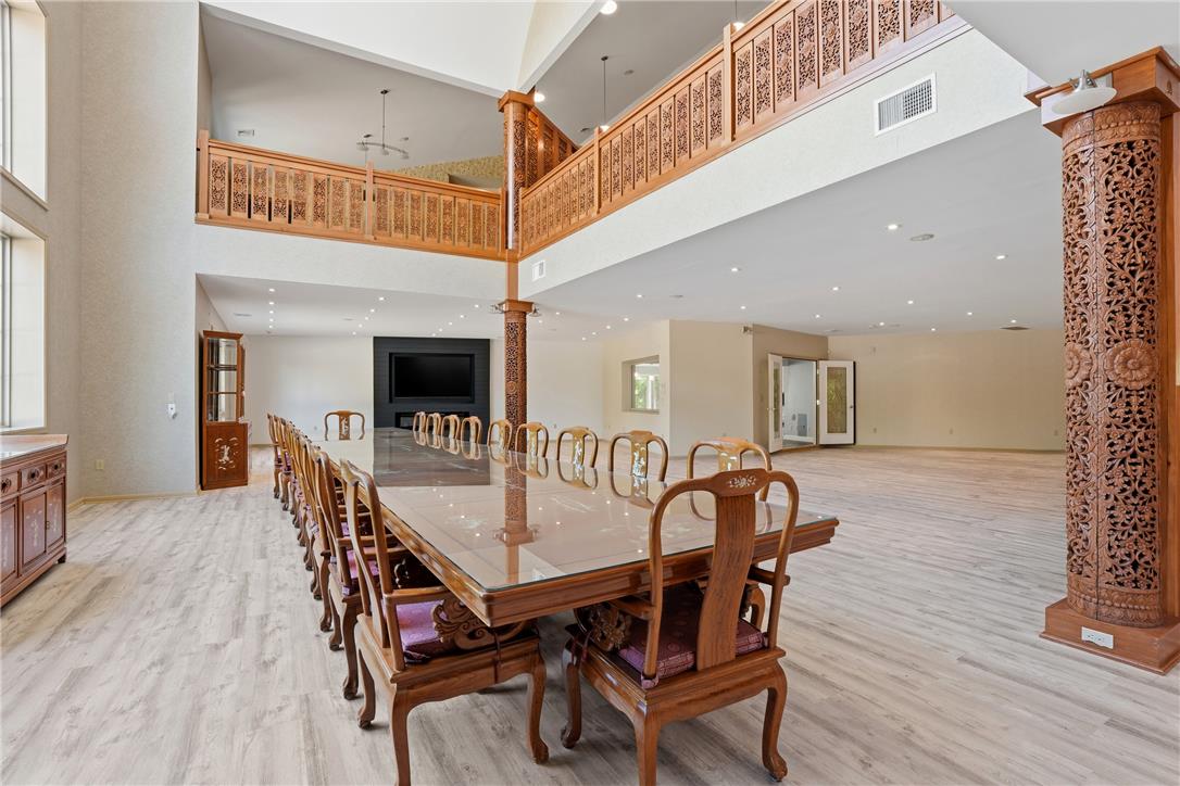6271 Batman Road Zionsville, PA 18092 - Photo 100 of 100 A grand formal dining area features an open floor plan and soaring ceilings, ideal for large gatherings.