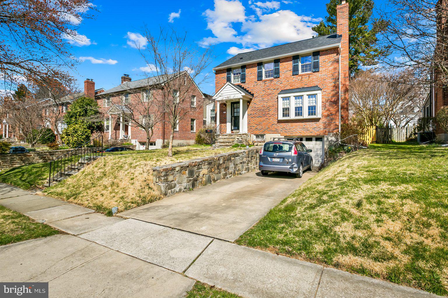 620 Overbrook Road Baltimore, MD 21212 - Photo 3 of 53 a front view of a house with garden