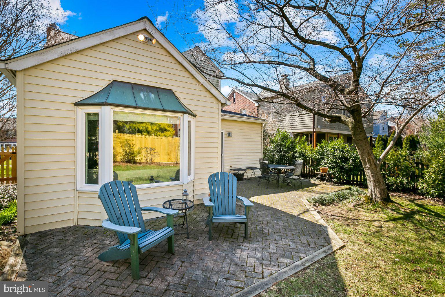 620 Overbrook Road Baltimore, MD 21212 - Photo 35 of 53 a view of a house with backyard and a chairs