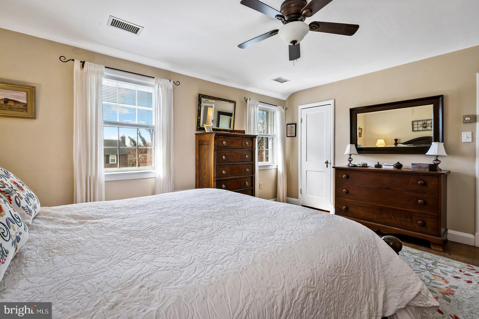 620 Overbrook Road Baltimore, MD 21212 - Photo 40 of 53 a bedroom with a bed and a flat screen tv