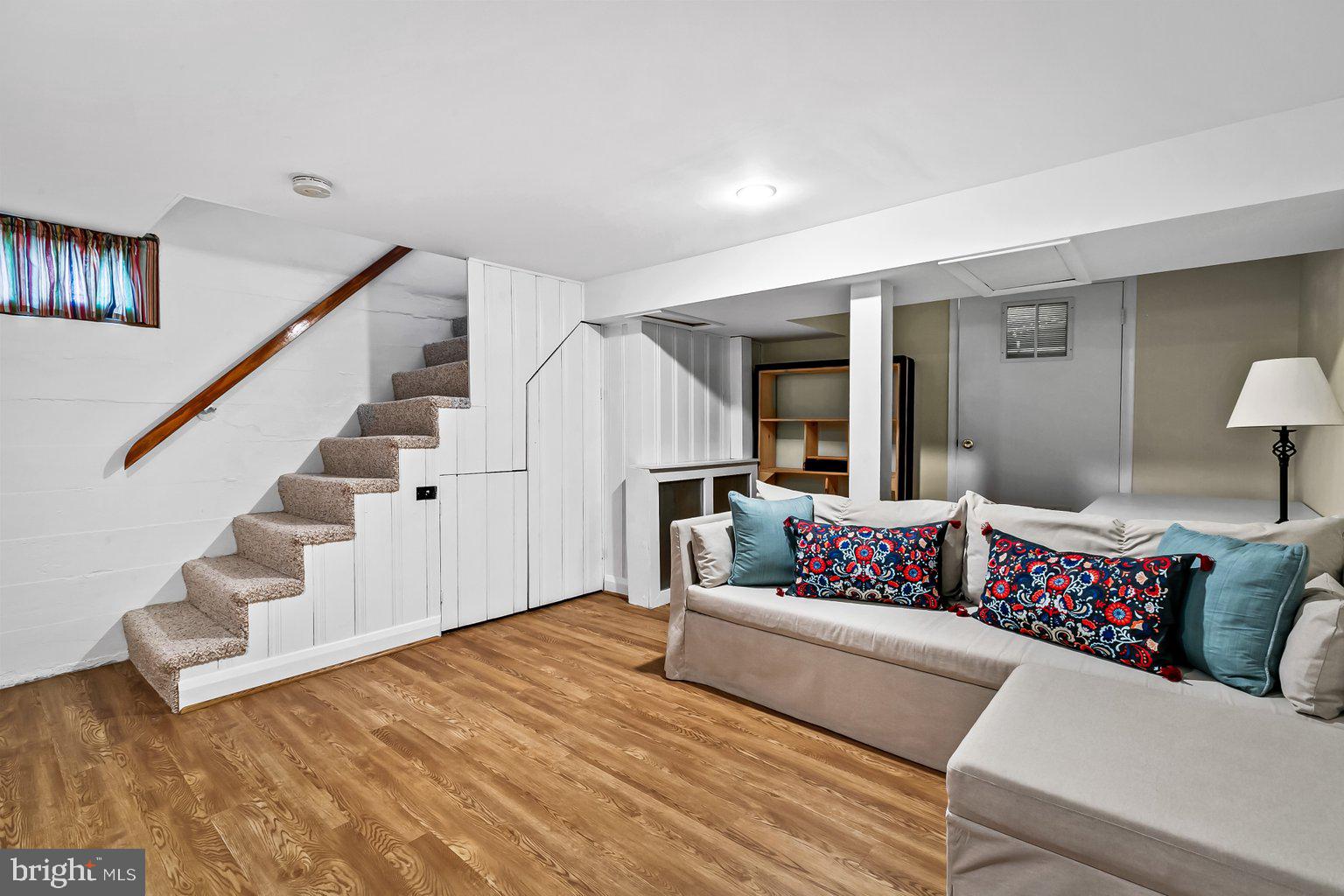 620 Overbrook Road Baltimore, MD 21212 - Photo 48 of 53 a living room with furniture and stairs
