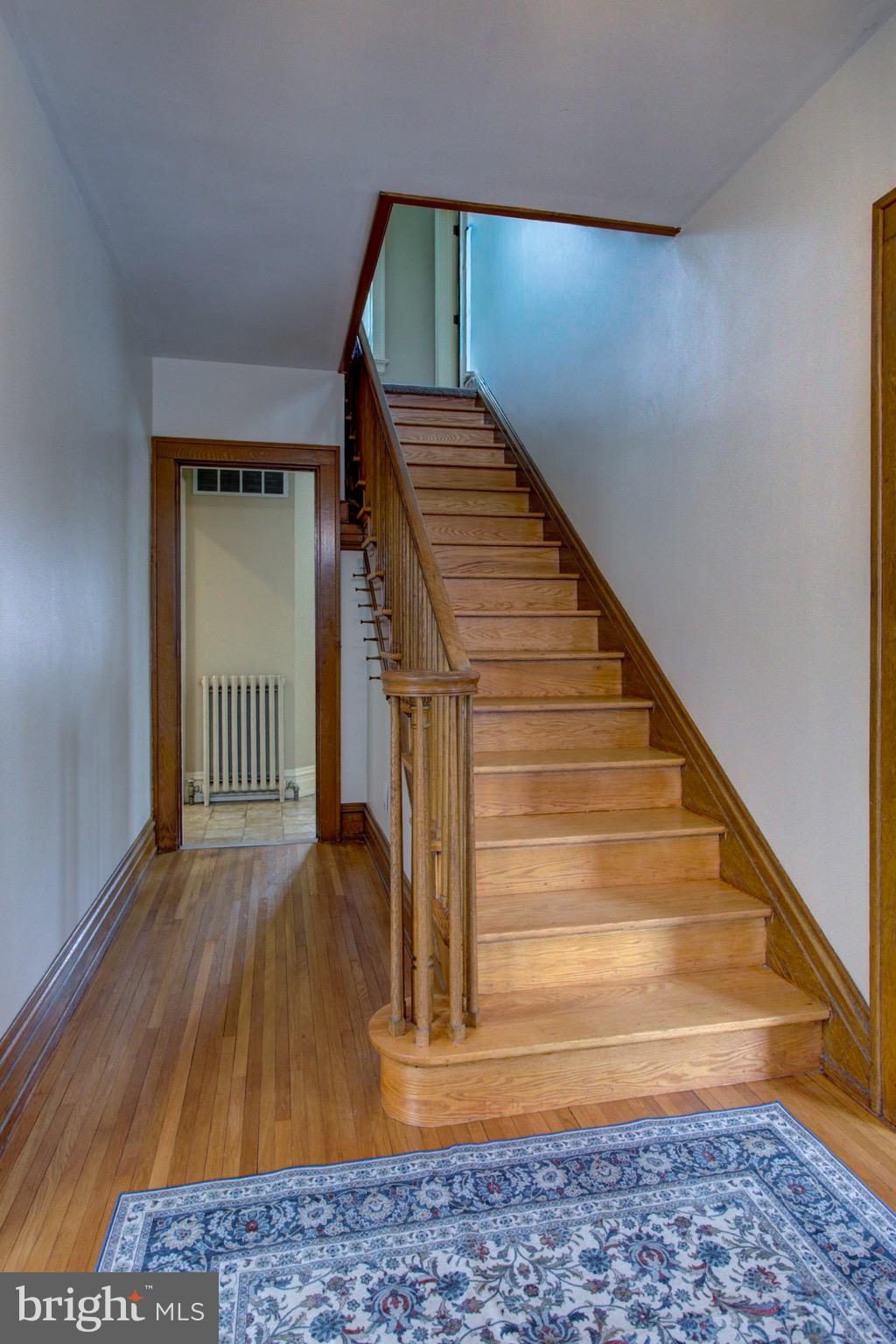 36 North College Street Palmyra, PA 17078 - Photo 25 of 63 a view of entryway and hall with wooden floor