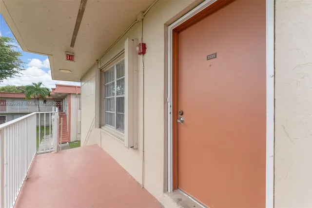 a view of a house with a hallway