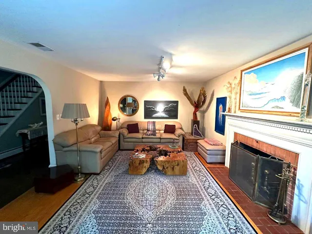 a view of fountain in the balcony