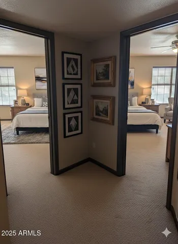 a view of livingroom with furniture