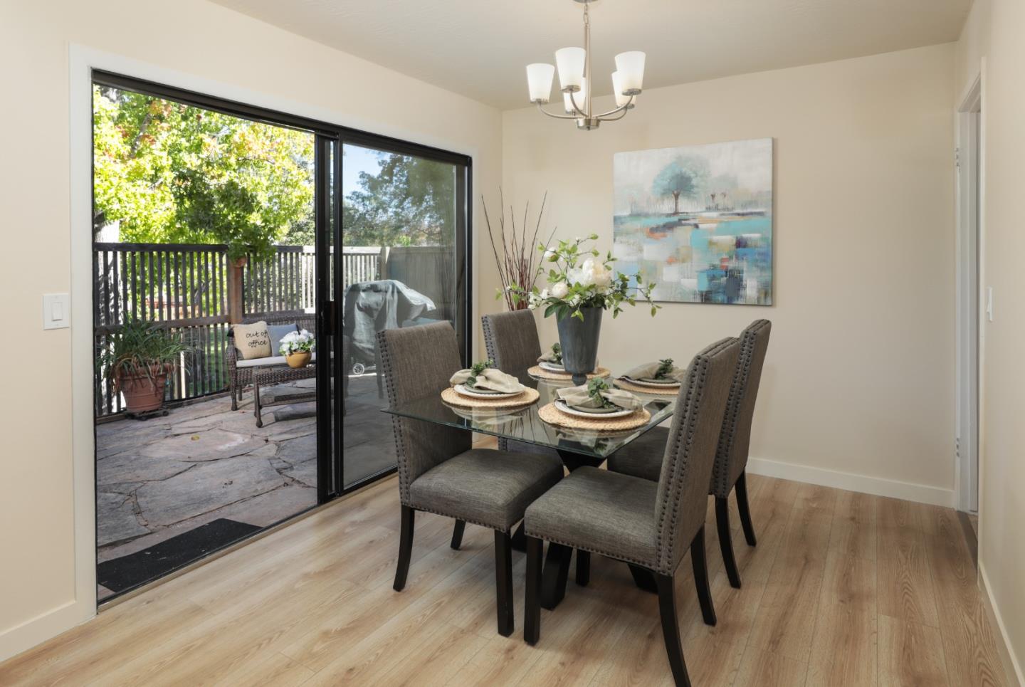 10176 Camberley Lane Cupertino, CA 95014 - Photo 4 of 22 a view of a dining room with furniture window and outside view
