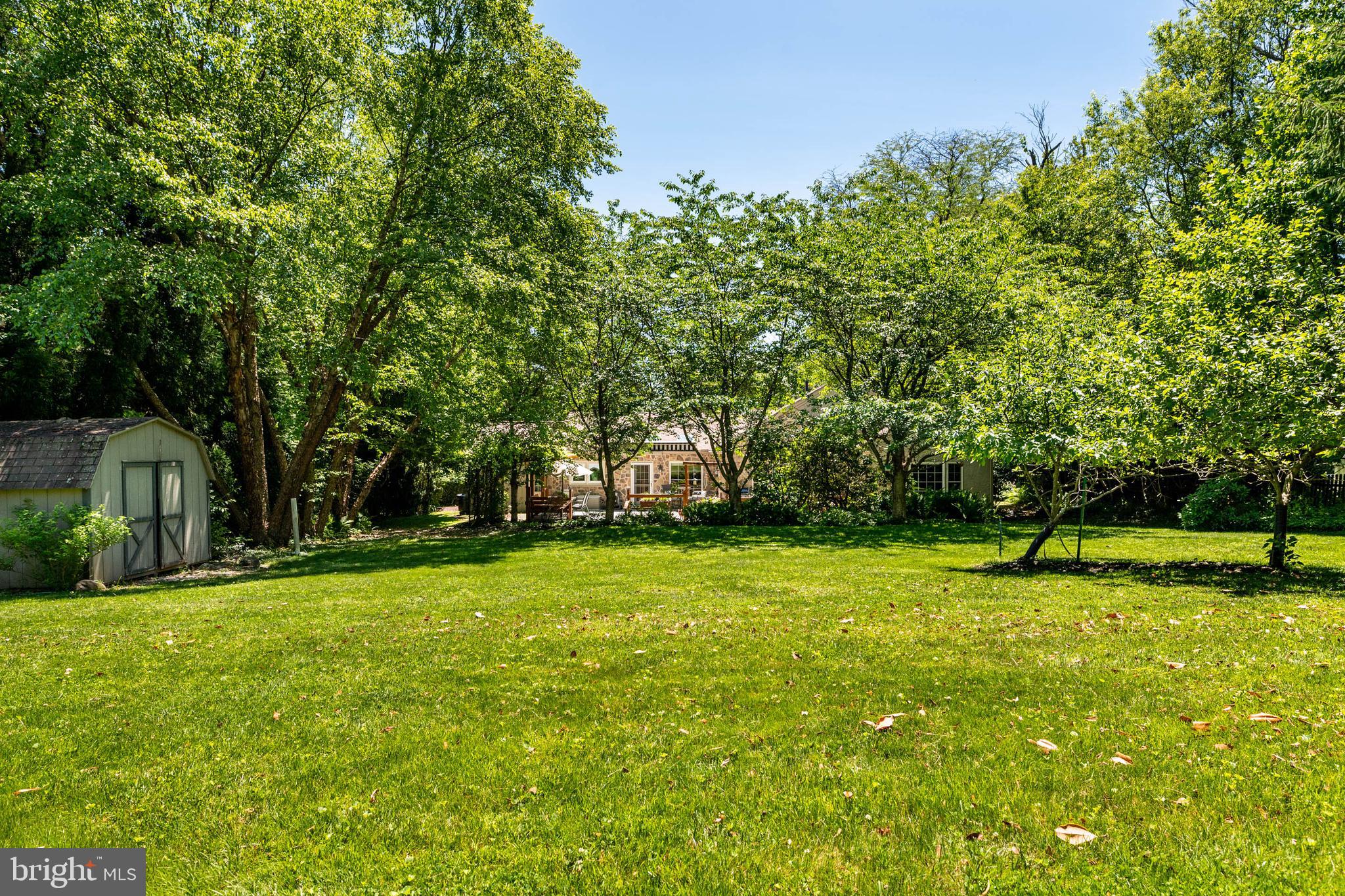 223 Upper Gulph Road Wayne, PA 19087 - Photo 47 of 56 Level, Tree-Lined Lot